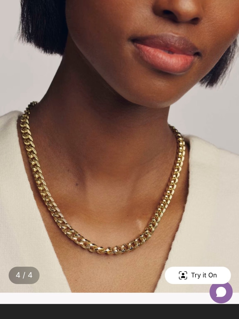Kendra Scott Vincent Gold Chain Necklace 20” (Gold) - Picture 11 of 12